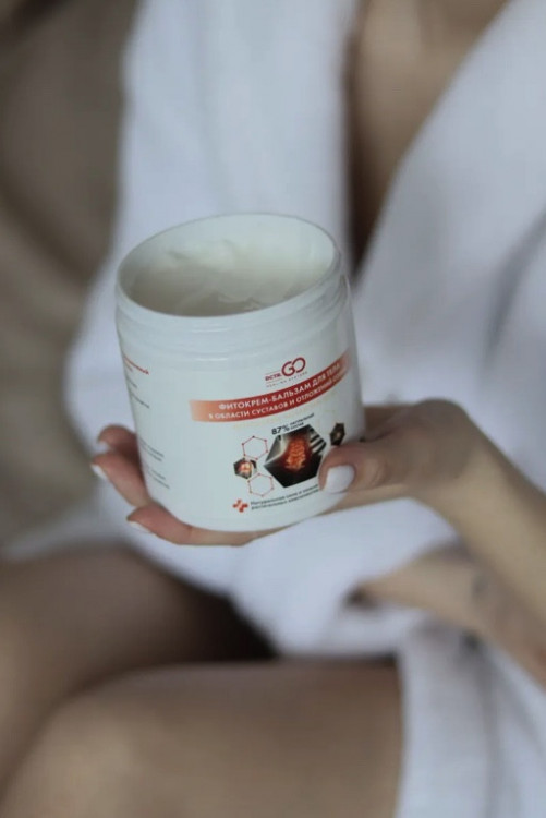 Фитокрем-бальзам (Крем для суставов, фитокрем) для суставов, локтей 250 мл. DctrGo  в Челябинске