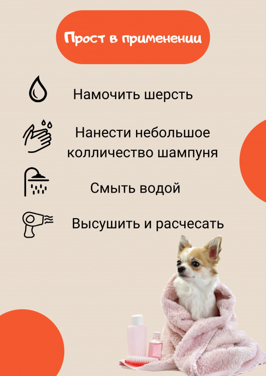 Dctr.Go Шампунь-бальзам для животных  Sнampoo Therapy "Мультиуход" 250 ml в Челябинске